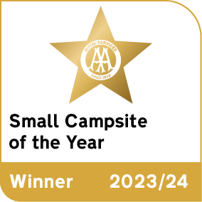 Deepdale Camping is the AA Small Campsite of the Year 2023 / 2024