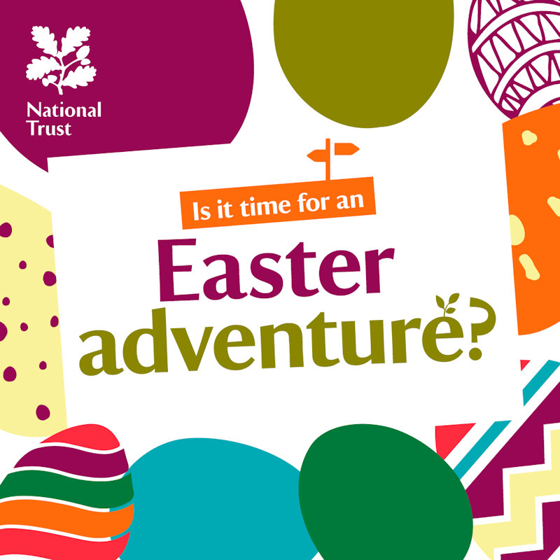 Easter Adventures at Blickling, Blickling Estate, Aylsham, Norfolk, NR11 6NF | This spring, treat the whole family to a world of adventure at Blickling Estate on an Easter trail. | National Trust, Easter trail, Easter egg, families, nature