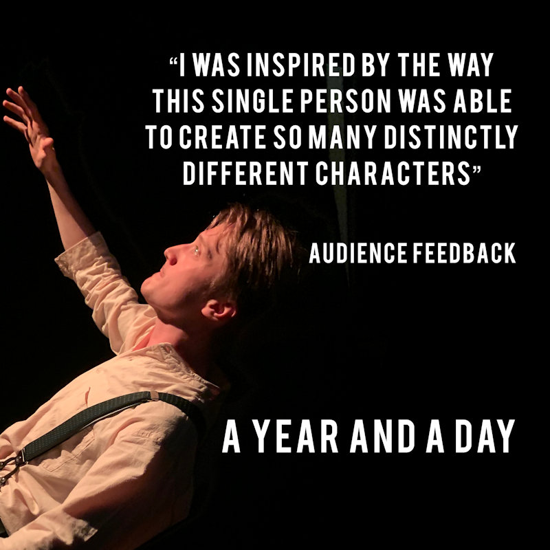 A Year and a Day, Brancaster Village Hall, Brancaster, Norfolk, PE31 8AA | Edinburgh Fringe Favourite comes to Brancaster Village Hall | theatre, sci-fi, play, entertainment