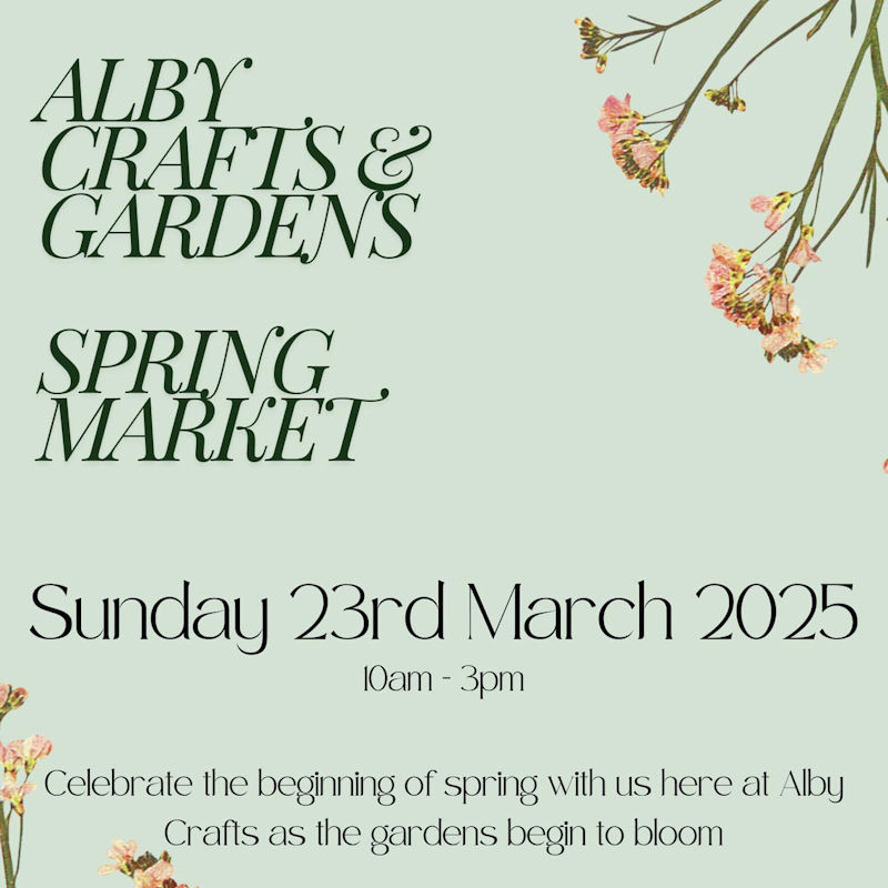 Alby Crafts & Gardens Spring Market | March | Alby Crafts and Gardens