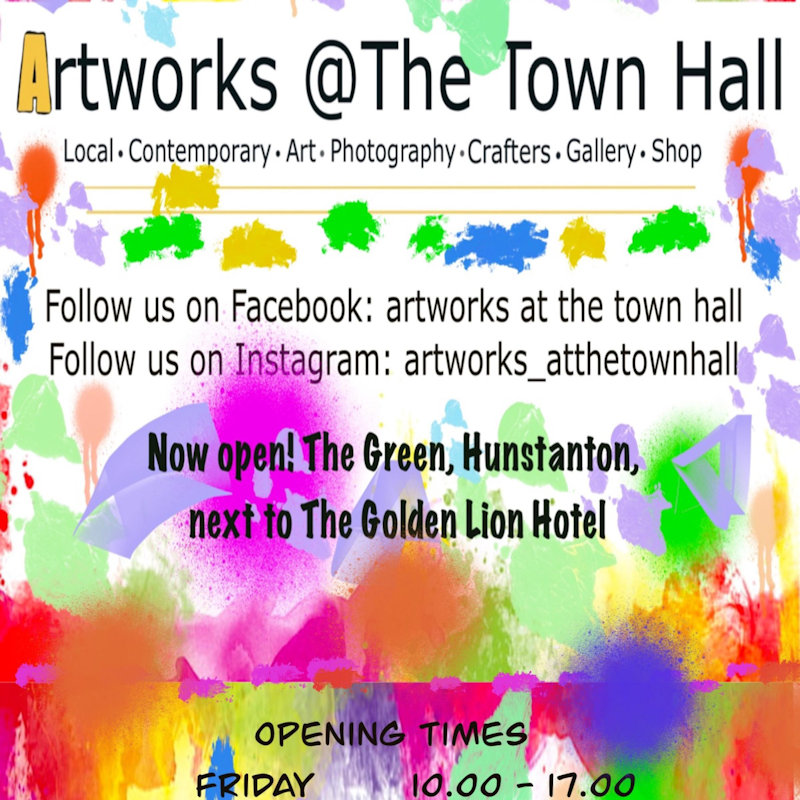 Artworks, The Town Hall, The Green,, Hunstanton, Norfolk, Pe366bq | Art, crafys, photography and artisan products from local artists and skilled crafters. | Art, photography, contemporary, gallery, shop