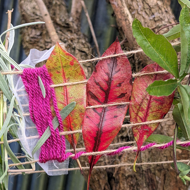 Collaborative Weaving & Yarn Bombing - Saturday - Deepdale Festival | 26th to 29th September 2024