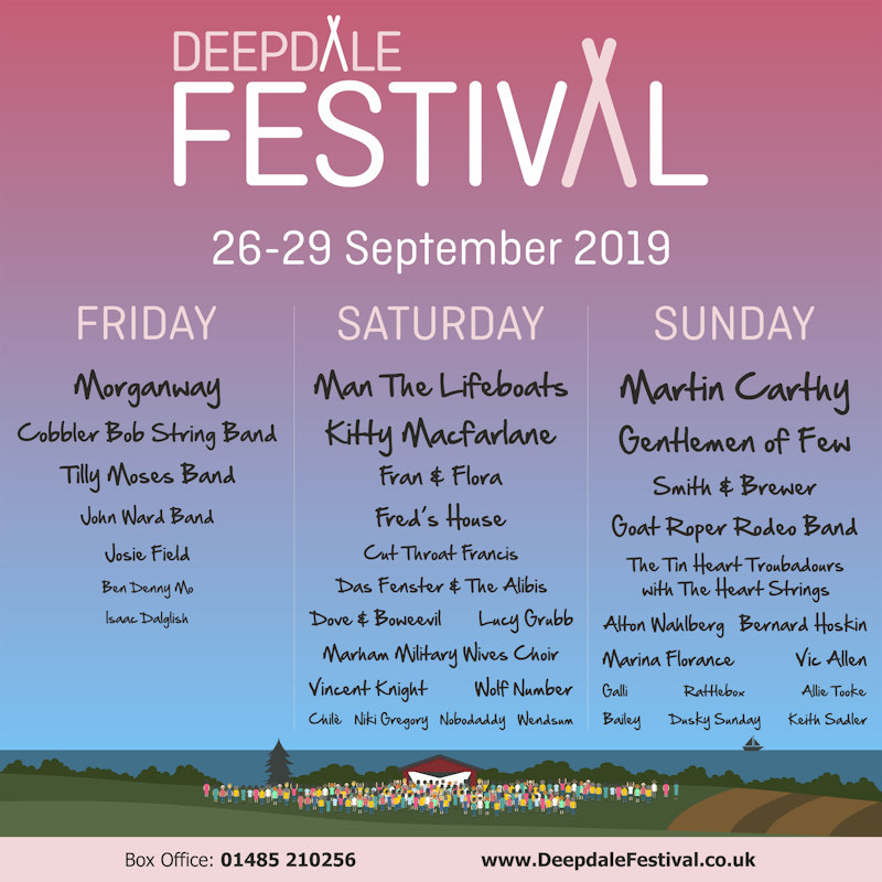 Deepdale Festival 2019, Deepdale Camping & Rooms, Deepdale Farm, Burnham Deepdale, North Norfolk Coast | The Deepdale Festival is a weekend of great live music, with a focus on the best original talent East Anglia and beyond has to offer.  We will host over 35 acts during the 4 days, Thursday, Friday, Saturday and Sunday. | deepdale, festival, north, norfolk, live, music, arts, entertainment, bands, musicians, acts, stages