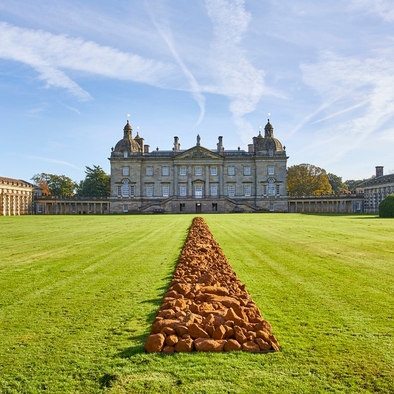 Earth Sky- Richard Long, Houghton Hall, West Norfolk | A major exhibition of new works by the internationally celebrated Turner Prize-winning British Landscape artist Richard Long. These site-responsive pieces use a variety of materials, including local carr stone, trees from the Houghton Estate ... | earth, sky, richard, long, houghton, hall, exhibition