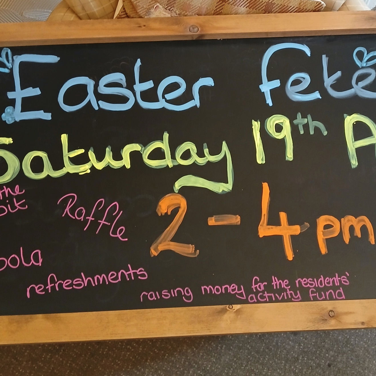 Easter Fete |  | Fridhem Rest Home Heacham, 79 Station Road, Heacham, Norfolk, PE31 7AB