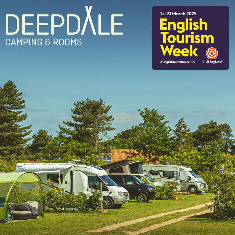 English Tourism Week 2025, Deepdale Camping & Rooms, Main Road, Burnham Deepdale, Norfolk, PE31 8DD | This annual week raises awareness of the tourism & hospitality industries, which are so vital to the British economy. Saying thank you to the amazing crews who look after our guests, a chance to remind everyone how important the industry is, ... | english, tourism, week, visitengland, hospitality, sector., diverse