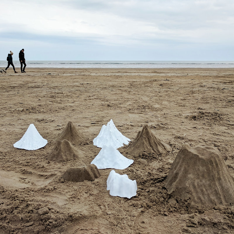 First There Is A Mountain, Brancaster Beach, Beach Road, Brancaster, Norfolk, PE31 8AX | This year the National Trust is participating in Katie Paterson's national artwork First there is a Mountain' including right here at Brancaster Beach on Sunday 20 October 2019 and you're invited to take part. | beach, mountain, katie, paterson, national, trust, coastal, artwork, art