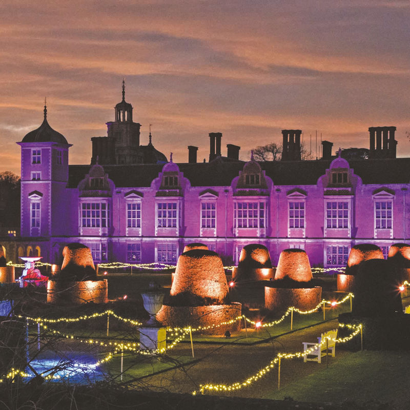 Garden of Lights, Blickling Estate, Aylsham, Norfolk, NR11 6NF | Blickling's biggest fundraiser of the year returns in 2024!  | Christmas, Christmas lights, outdoor event, festive, families, family