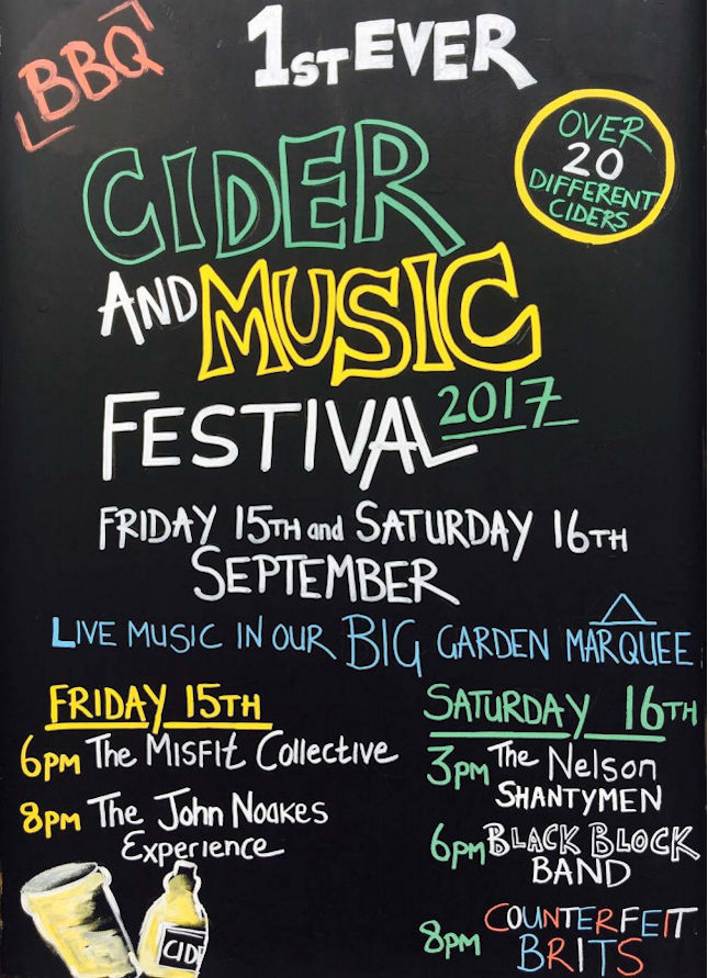 Jolly Cider & Music Festival, The Jolly Sailors, Brancaster Staithe, North Norfolk Coast | Join locals and visitors for a great weekend of live music, 20+ local ciders & BBQ | cider, live, music, jolly, sailors, north, norfolk, coast