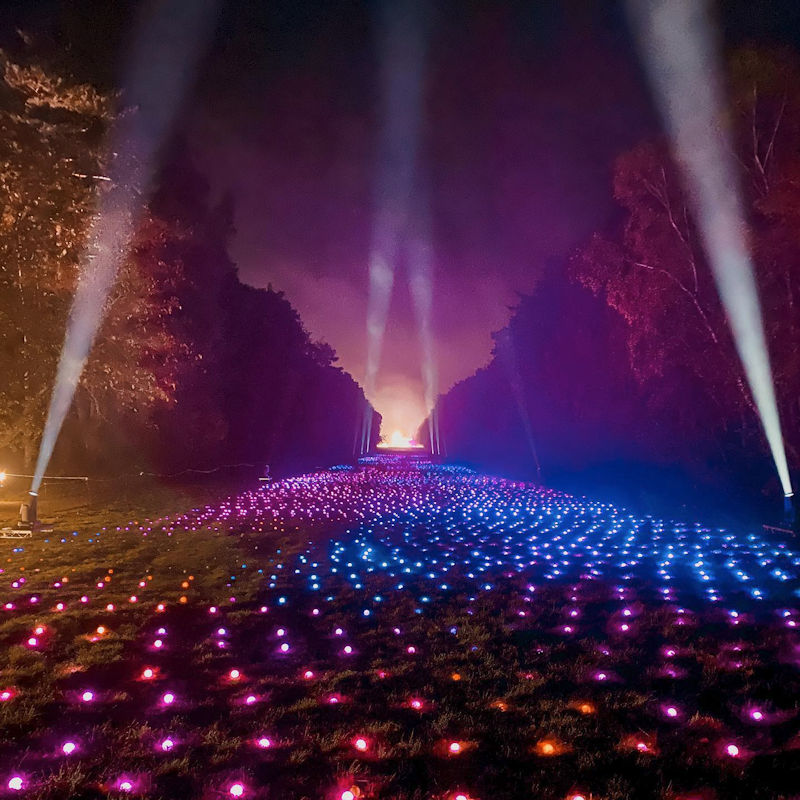 Luminate, Sandringham Estate, Sandringham, Norfolk, PE35 6EH | Nestled deep within Sandringham Estate, awaits a spectacular, illuminated trail, full of wonder and intrigue, to delight and enthral your senses. | sandringham, luminate, trail, christmas, lights