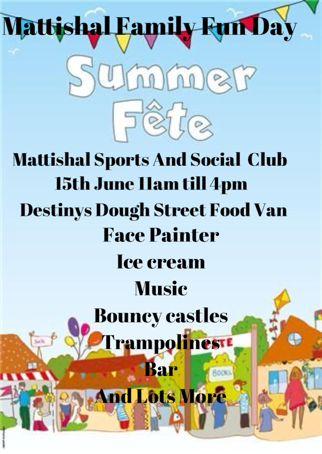 Mattishall Fun Day | June | Mattishal Sports and Social Club