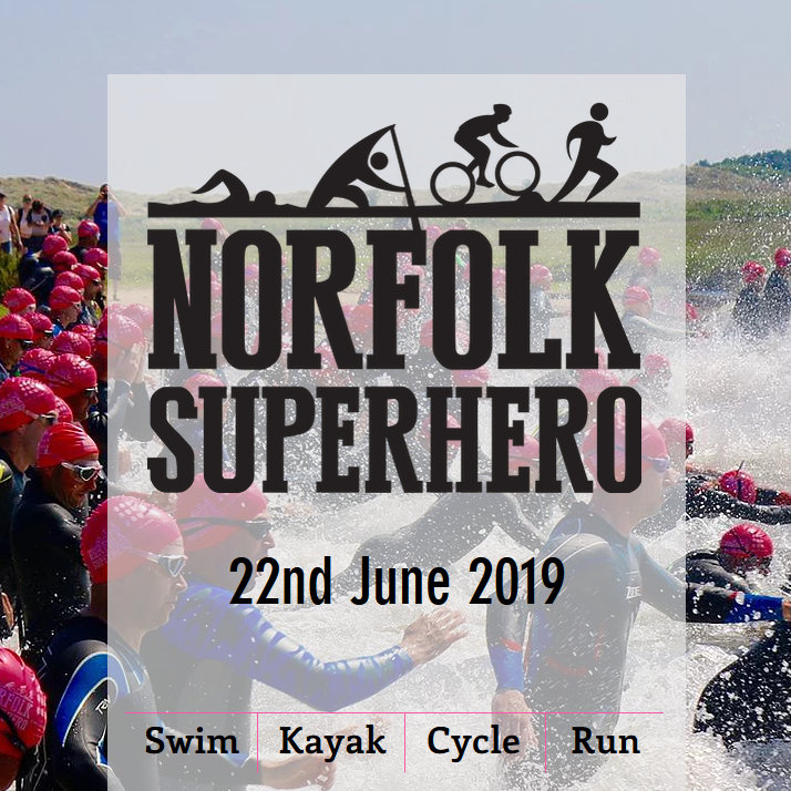 Norfolk Superheros 2019, Burnham Overy Staithe, North Norfolk Coast | The Norfolk Superhero is a quadrathlon event held annually in June when the tides are right, at Burnham Overy Staithe on the beautiful North Norfolk coast. | norfolk, superhero, coast, swim, cycle, run, kayak