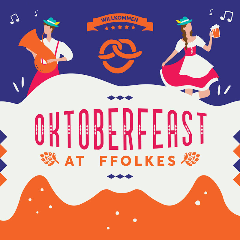 OktoberFEAST, Ffolkes, Lynn Road, Hillington, Norfolk, PE31 6BJ | OktoberFEAST is back and better than EVER for 2024! Get ready to break out your Lederhosen or Dirndl and join the PARTY! Ffolkes Pub is turning into a Bavarian wonderland for a celebration that's wurst the wait!  | OktoberFEAST 2024