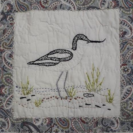 Quilt on the Wildside, NWT Cley Marshes NR25 7SA | Join the ever popular Sally Holman for another fantastic workshop. Make a small quilt/wall-hanging inspired by the wildlife of Cley.  | workshop, quilting