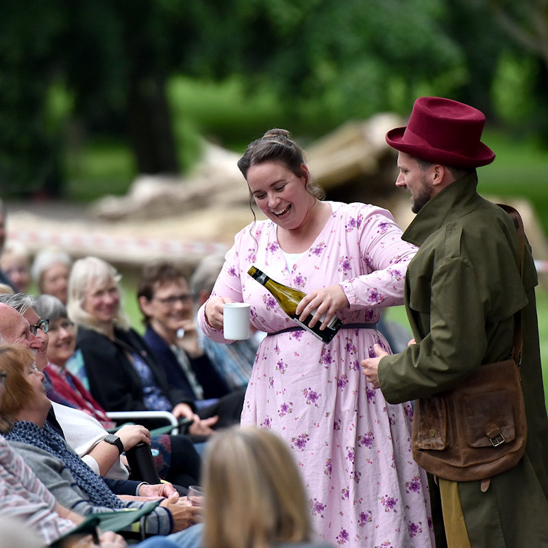 Sense & Sensibility - Open Air Theatre, The Orchard, Dalegate Market, Burnham Deepdale, North Norfolk Coast, PE31 8FB | We are thrilled to welcome back the critically-acclaimed Pantaloons for their newest outdoor theatre play. Elinor Dashwood has a lot of good Sense. Her sister Marianne Dashwood has an excess of Sensibility ... | open, air, theatre, outdoor, shakespeare, pantaloons, as, you, like, it, play, performance