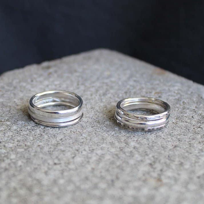 Silversmithing Stacking Rings Workshop | March | Holkham Park