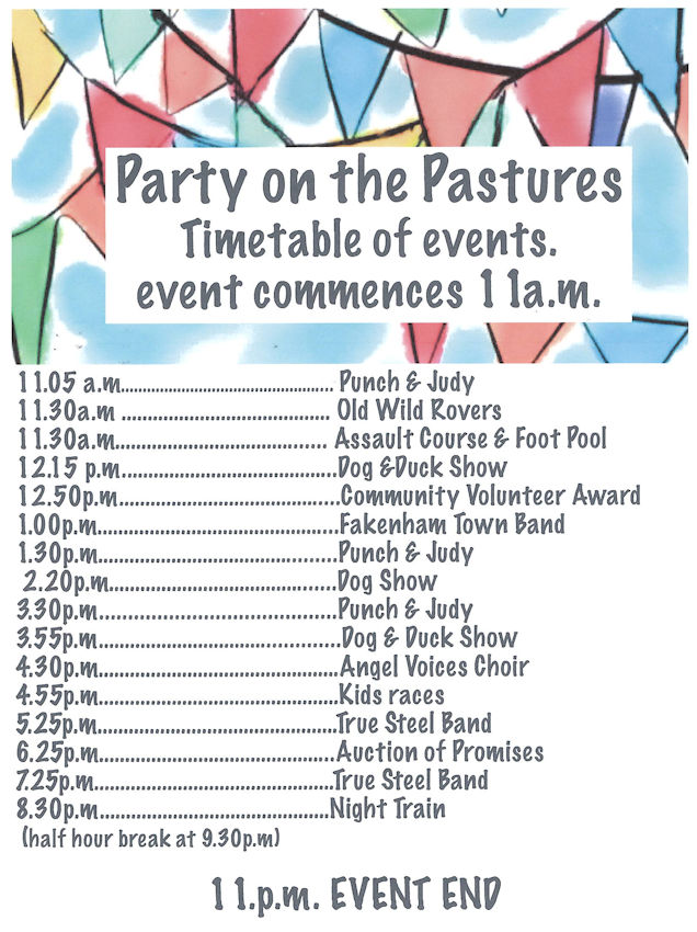 Summer Party on The Pastures , The Pastures, New Road,, Blakeney, Norfolk, NR25 7PG | A fun filled family event, perfect for a summers day at Blakeney, 12 hours of fun for all ages. | Summer, Children, Family, Dogs, Free, Fun, Evening, Blakeney, fete