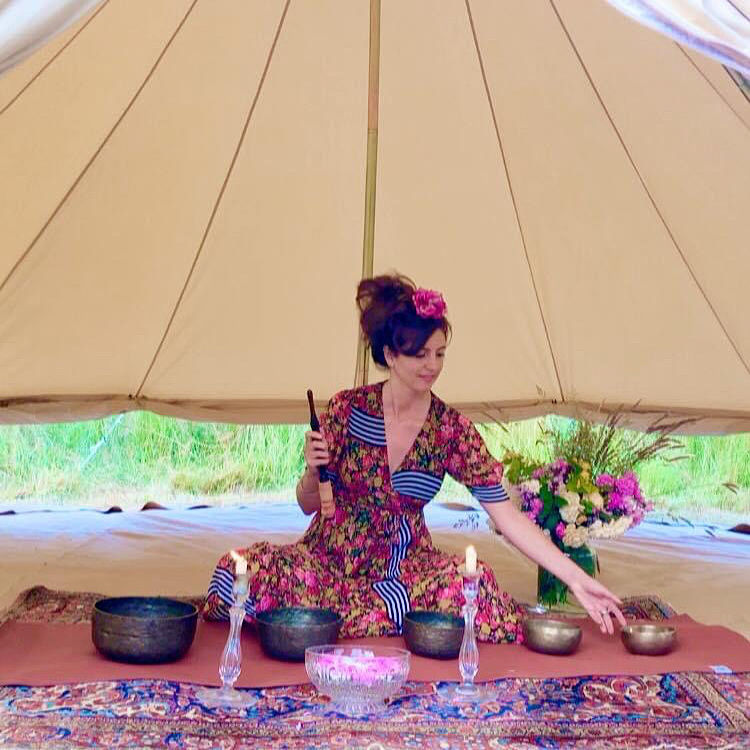 Summer Sound Session, Wild Yoga Garden, The Orchard, Dalegate Market, Burnham Deepdale, Norfolk, PE31 8FB | 75 mins Sound Bath with Tibetan and Crystal Singing Bowls | Sound Bath 