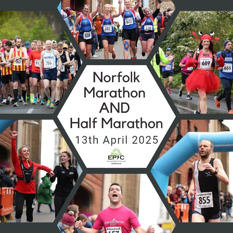 The Norfolk Marathon & Half Marathon | April | Cromer