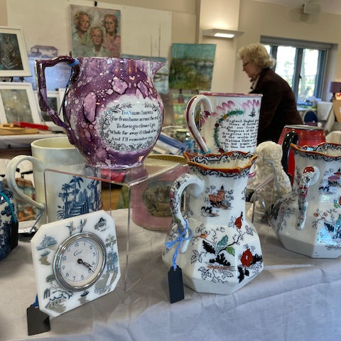 Thornham Antique & Vintage Fairs, Thornham Village Hall, Thornham Village Hall, High Street, Thornham, Norfolk, PE36 6LX | Quality, interesting and unusual items from local enthusiasts. | Antiques vintage collectables kitchenalia furniture local items books jewellery paintings pottery glass china