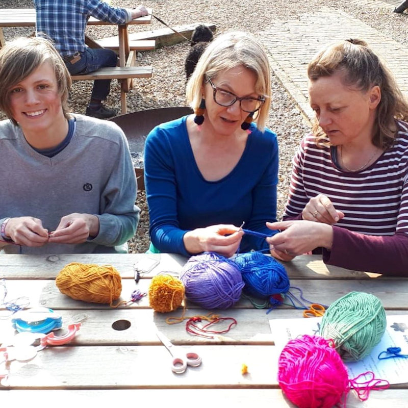 Yarn Bombing - Saturday - Deepdale Festival | 21st to 24th September 2023