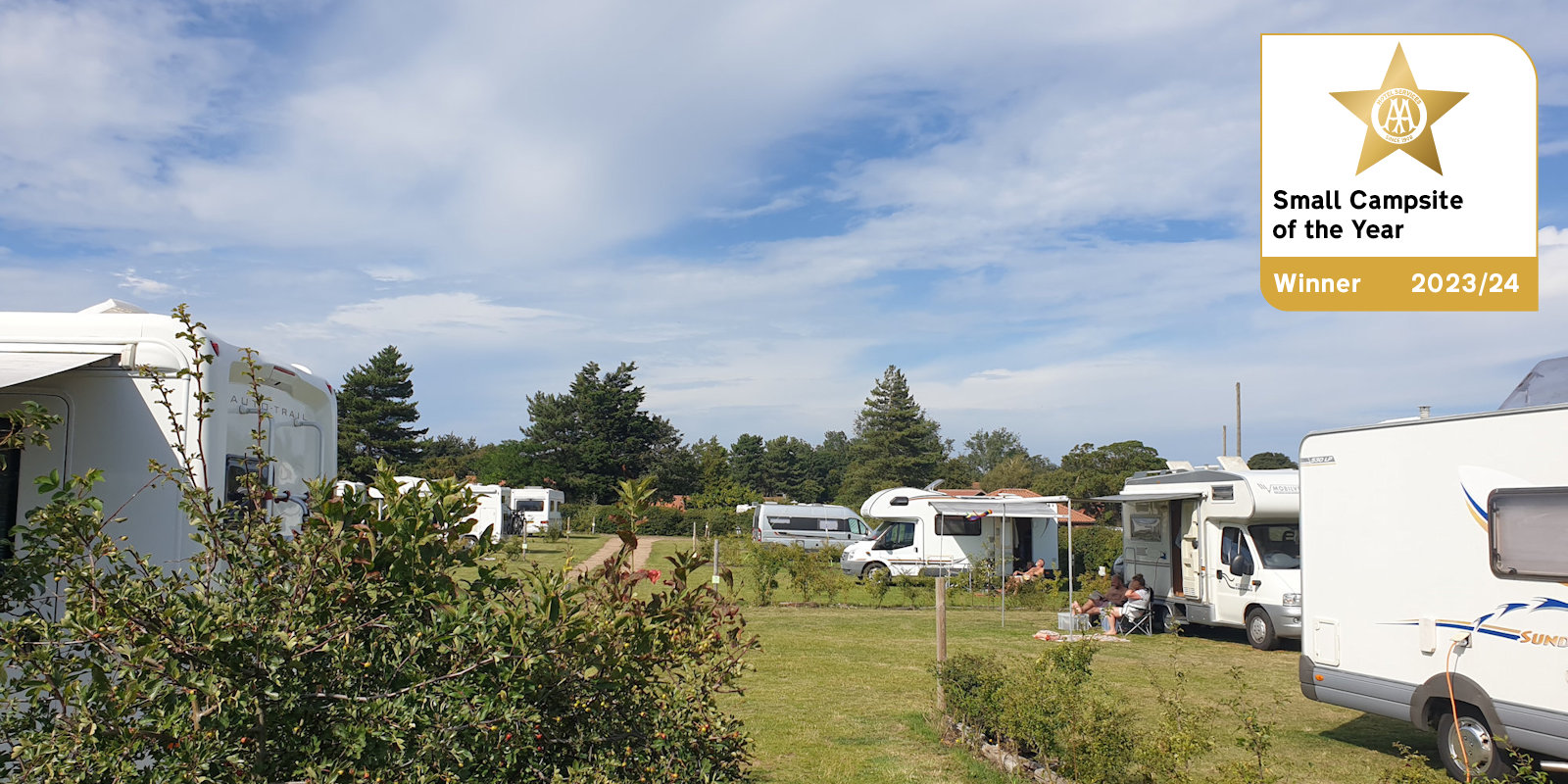 Deepdale Camping on the beautiful North Norfolk Coast