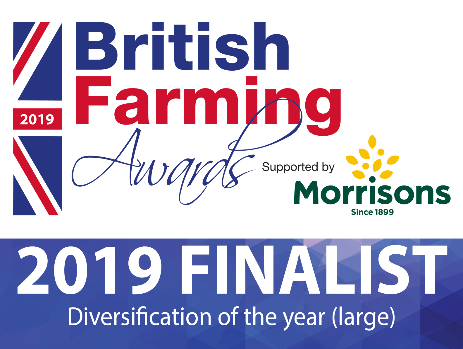 Deepdale Farm has been nominated for a British Farming Award - Diversification Innovator of the Year (large) Award