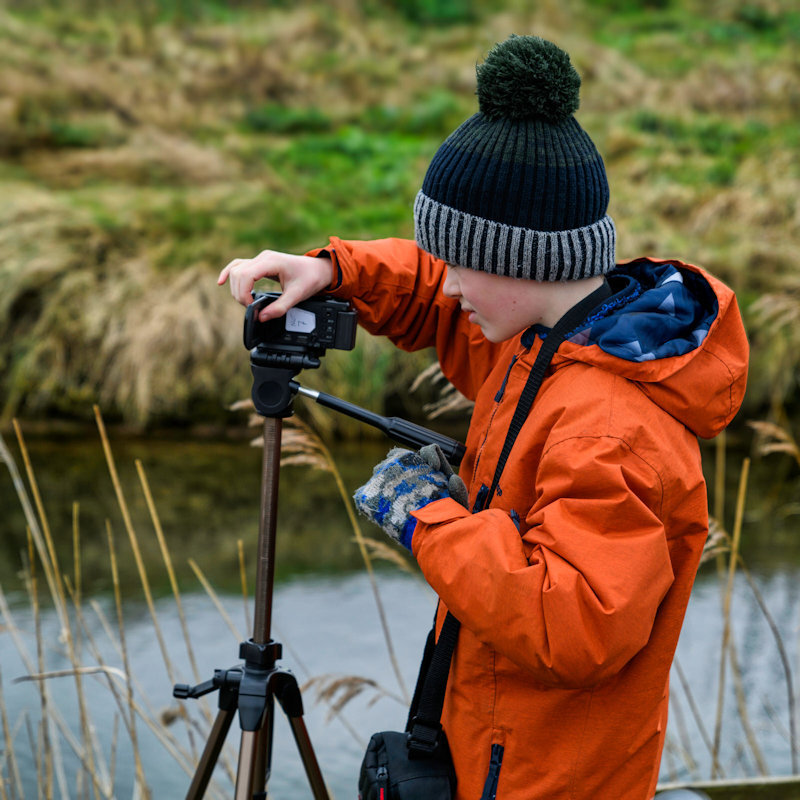 Wildlife Filming for Families, Cley Marshes Visitor Centre, Coast Rd, Cley next the Sea NR33 | Explore and film exciting coastal wildlife at Cley using handheld cameras. | wildlife , filming, nature, family