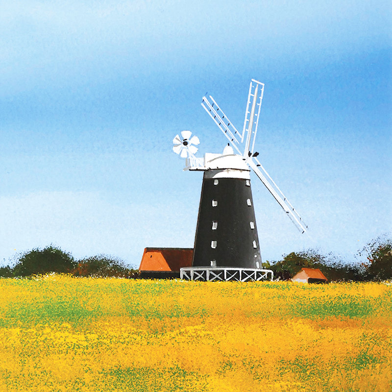 Painting North Norfolk - Trevor Woods, Gallery Plus, Warham Road, Wells-next-the-Sea, Norfolk, NR23 1QA | This exhibition of over thirty new paintings will focus on the very special and unique North Norfolk light and will feature many well-known and well-loved landmarks, landscapes and buildings of North Norfolk; an area that just keeps giving for an artist. | art, gallery, paintings, prints, glass, pictures, jewellery, studio, sculpture, ceramics, framing,
