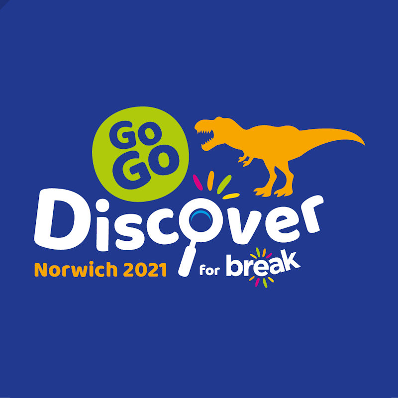 GoGo Discover, Norwich, Norfolk, England | GoGoDiscover is Break's latest art trail in partnership with Wild in Art. 21 individually designed Trex sculptures on the streets of Norwich. | gogo discover, norwich, tyrannosaurus, rex, sculptures, break, charity, trail, walk