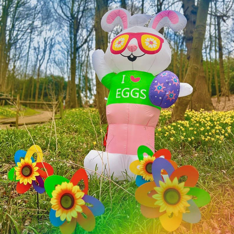 Dippy's Eggcellent Easter, ROARR! Dinosaur Park, Norwich, Norfolk, NR9 5JE | Rainbows and Rhymes at ROARR! This Easter the Park will be flooded with colour and you can enjoy egg-traordinary Easter activities, trails, fun, as well all your favourite attractions including Dippy's Splash Zone, Predator High Ropes and undercover adven | Easter, Hunt, Trail, Holiday, ROARR!, roar, dinosaurs, kids, family,