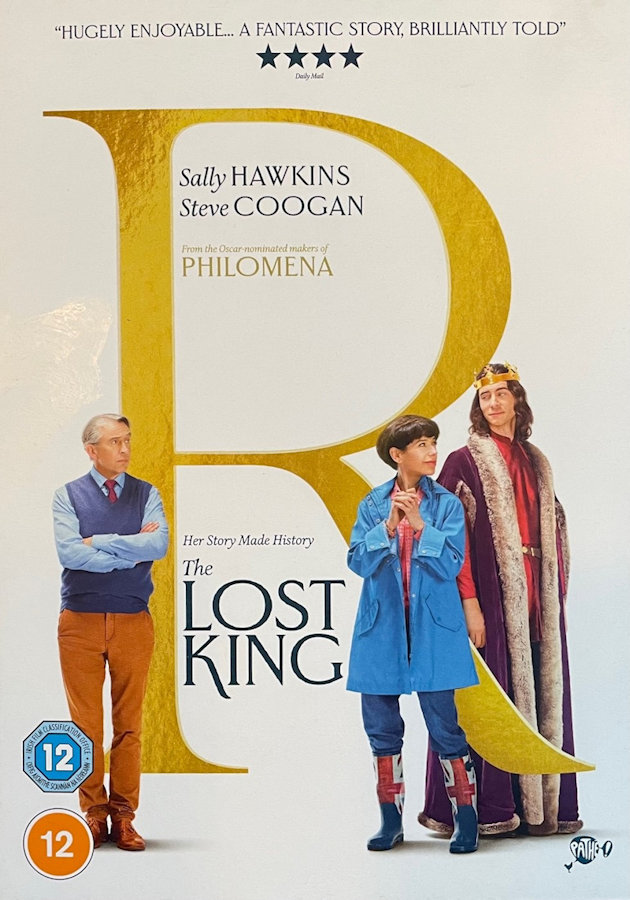 Syderstone Village Screen - The Lost King (12a), Amy Robsart Village Hall, Mill Lane, Syderstone, Norfolk, PE31 8SD | It's the story of the discovery of the remains of King Richard III in a Leicester car park by an amateur historian! | cinema; village screen; Film;