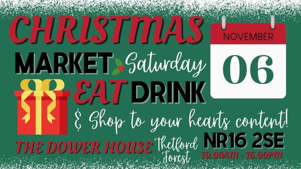 LWL Christmas Market, The Dower House Touring Park, Thetford Forest, East Harling, Norfolk, NR16 2SE | Magical Festive Market in the heart of Thetford Forest | Christmas Market