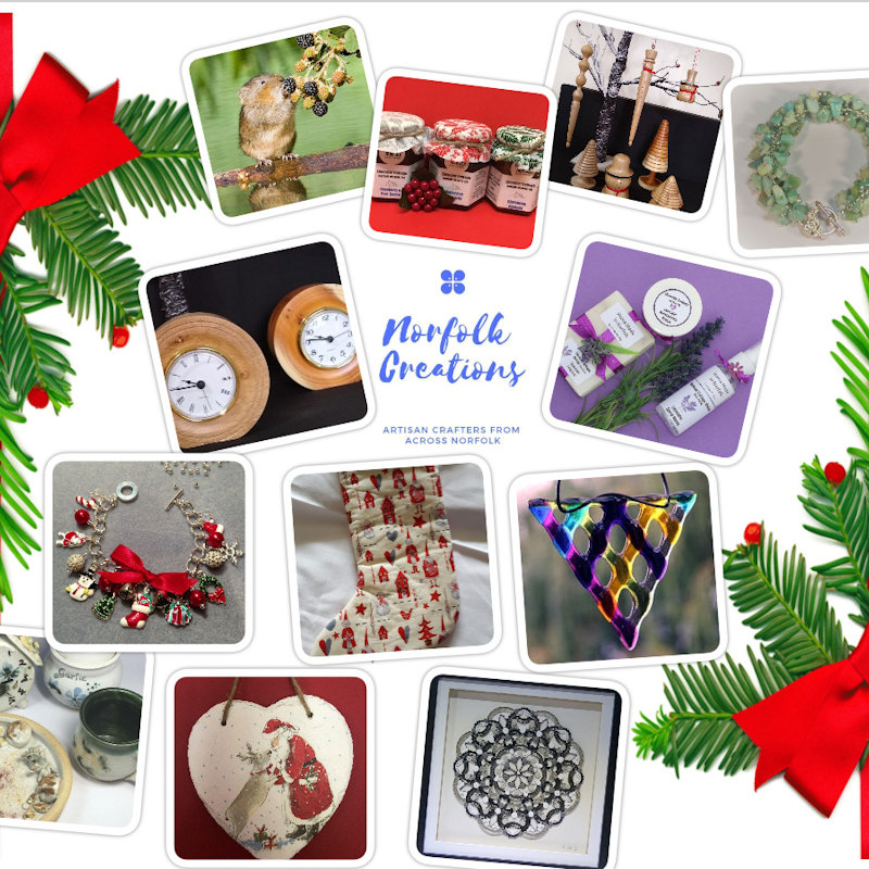 Norfolk Creations Christmas Craft Fayre, West Acre Gallery, The Abbey Farm Complex, River Road, West Acre, Norfolk, PE32 1UA | An Artisan Craft Fayre showcasing some wonderful creations made in Norfolk | Artisan Crafts,Norfolk Creations,Free Entry,Christmas Shopping,North Norfolk,West acre Gallery