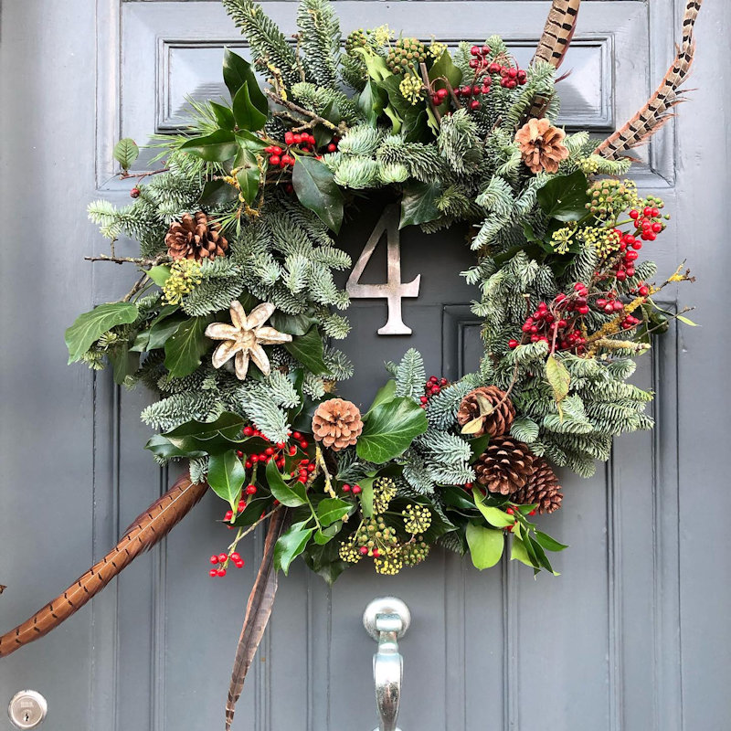 Wreath Making Workshop, Stables at Ffolkes, Lynn Road, Hillington, Kings Lynn, PE31 6BJ | Interior designer Clare from Blossom and Wood interior is putting on a wreath-making workshop for you to create your own Christmas wreath ready for the festive season. | Christmas, Wreath making, workshop